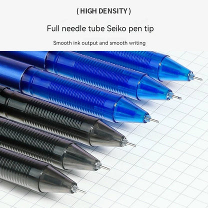 eybag Erasable Gel Pens Set, 0.5mm Fine Point, Blue, Black Ballpoint Pen for Writing, Stationery, Office, School Supplies