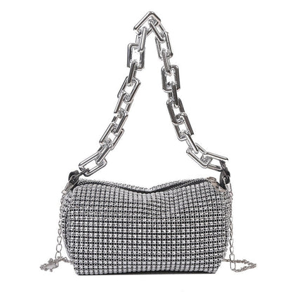 eybag Bling Diamond Design Small Crossbody Messenger Bags for Women Summer Trend Luxury Fashion Travel Shoulder Handbags Purses