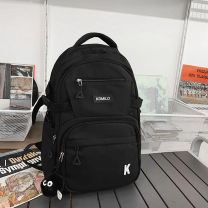 eybag Multifunction Waterproof Buckle Backpack Korean Style School Bag Student Shoulder Bag Teenage Girls Laptop Backpacks