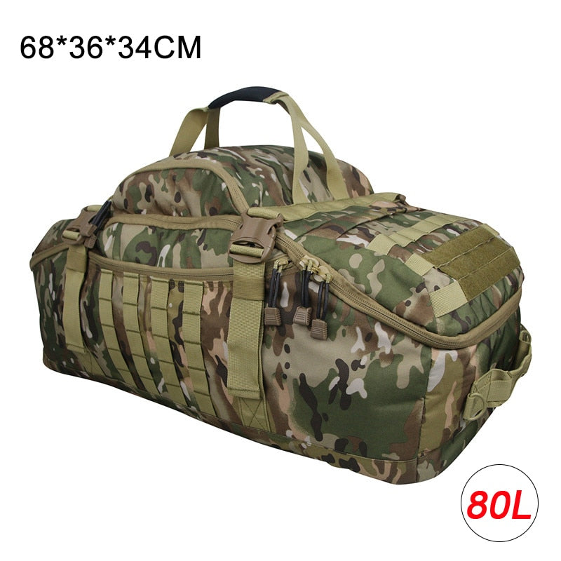 eybag 40L 60L 80L Men Army Sport Gym Bag Military Tactical Waterproof Backpack Molle Camping Backpacks Sports Travel Bags