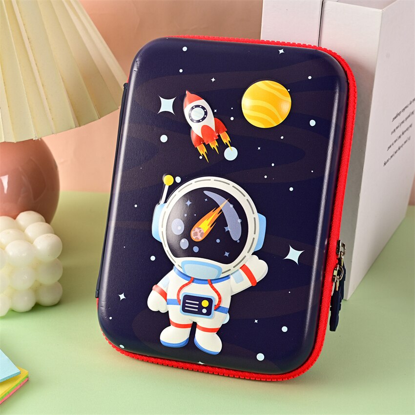 eybag Pencil Cases Unicorn Trousse Kawaii Stationery Licorne Etui Estuche Case School Supplies Cute Papeleria Astronaut Pencil Box Bag