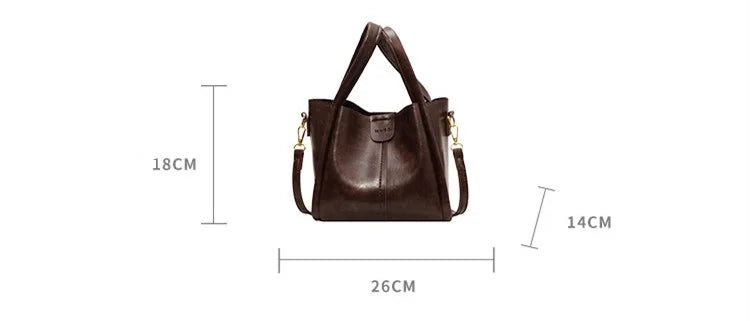 eybag Vintage Female Crossbody Bags New in Fashion Bucket Bag Luxury Designer Handbags And Purses Ladies Totes Bag Shoulder Bags Sac