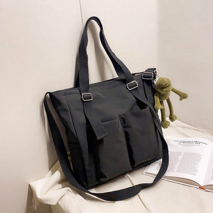 eybag Women Bag Shoppers Simple Fashion Zipper Handbags Shoulder Waterproof Large Capacity Tote Bags 2022 Woman Brand Crossbody