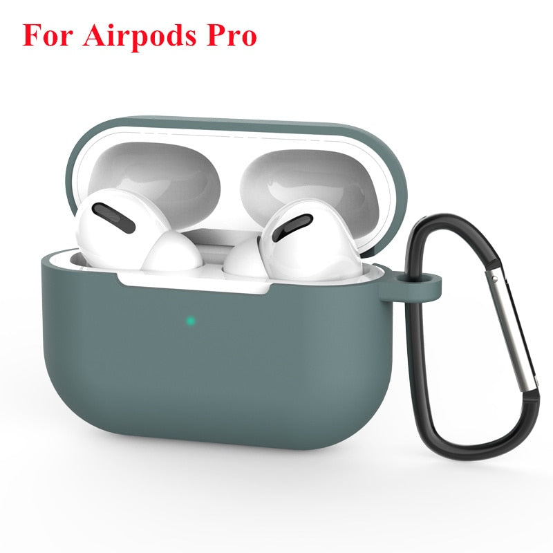 eybag 2022 New Silicone Cover Case For Apple Airpods Pro 3 Sticker Skin Bluetooth Earphone Cases Air Pods Pro Protective Accessories