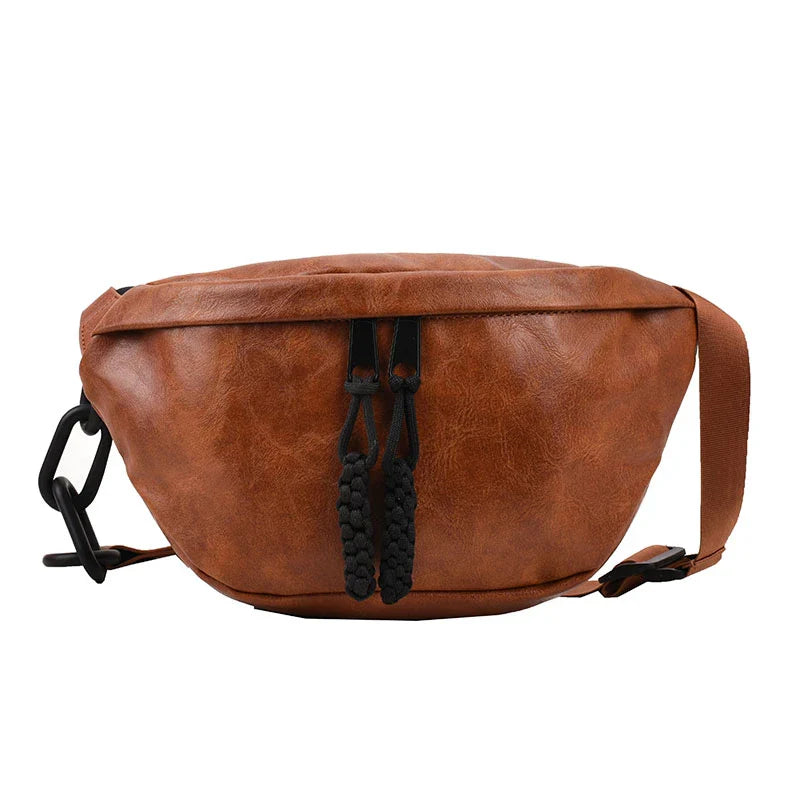 eybag Vintage Crossbody Bags For Women Luxury Designer Handbags Women Bags Solid Leather Women's Chest Bag Female Bag Purse Sac