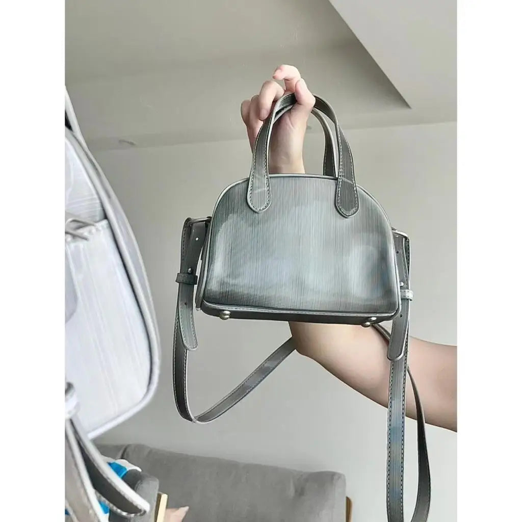 eybag Vintage Silver Messenger Bags Women Summer Y2k Grunge Casual Crossbody Bags Ladies Harajuku Solid Designer Luxury Bag