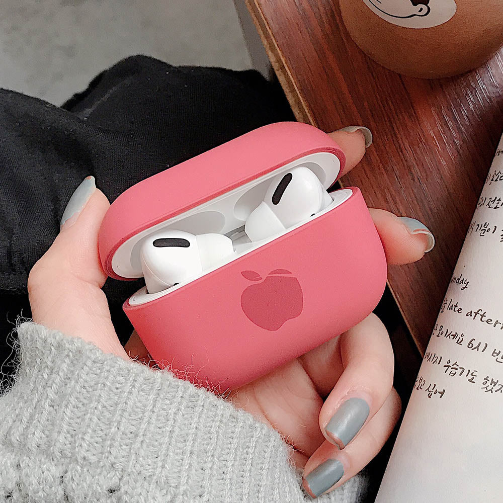 eybag Cute Solid Color Earphone Case For AirPods Pro 3 2 1 Cases Hard PC Luxury Matte Texture Protective Cover for airpod case