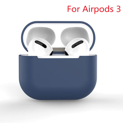 eybag 2022 New Silicone Cover Case For Apple Airpods Pro 3 Sticker Skin Bluetooth Earphone Cases Air Pods Pro Protective Accessories