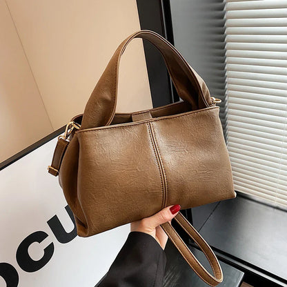 eybag Vintage Female Crossbody Bags For Women High Quality Women's Tote Handbags And Purses Leather Shoulder Bag Luxury Designer