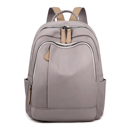 eybag New Korean Version of Oxford Cloth Fashion School Bag Solid Color All-match Women Travel Backpack Bags for Women