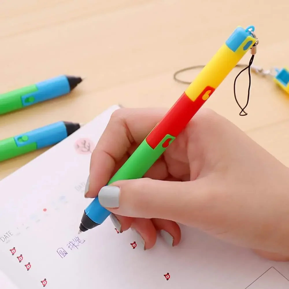 eybag Creative Foldable Ballpoint Pens Novely Removable Toys Pen For Kids Student Stationery Office School Supplies Gifts Souvenir