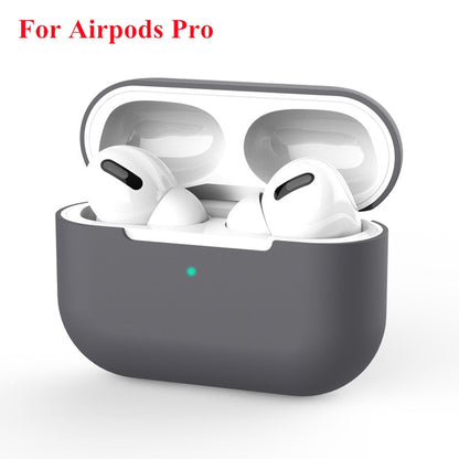 eybag 2022 New Silicone Cover Case For Apple Airpods Pro 3 Sticker Skin Bluetooth Earphone Cases Air Pods Pro Protective Accessories