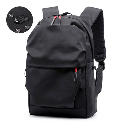 eybag Multifunction Waterproof Backpack Men Luxury Student School Bags Notebook Backpacks Casual Pleated 15.6 Inch Laptop Bag For Men