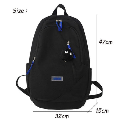 eybag Multi-pocket Women Backpack Female Casual Daily Travel Bag High Quality Schoolbag for Teenage Girls Boys Book Knapsack New