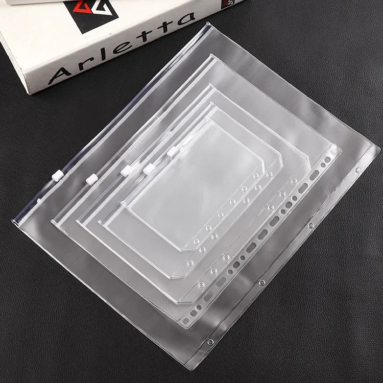 eybag A5 A6 A7 B5 A4 Loose-leaf Divider And Baffle PP Transparent Matte Loose-leaf Universal Notebook Divider Accessories