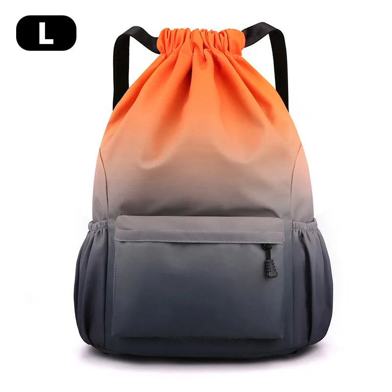 eybag Fitness Swimming Bag Outdoor Sports Storage Bag of Women Gym Bag Large Capacity Waterproof Drawstring Backpack Travel Bag