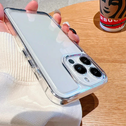 eybag High Quality Acrylic Transparent Phone Case for Iphone 15 14 13 12 11 Pro XS Max 14 15 7 8 6 6s Plus SE Shockproof Cover