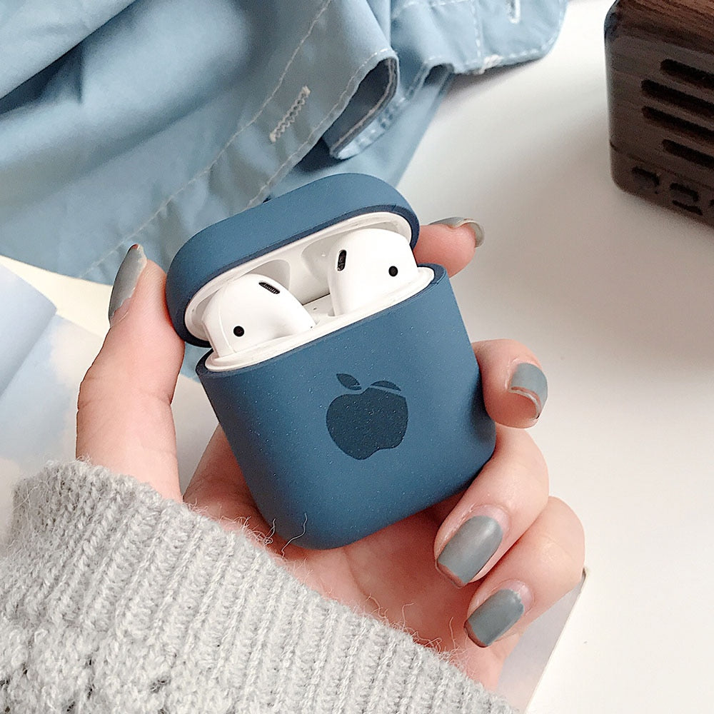 eybag Cute Solid Color Earphone Case For AirPods Pro 3 2 1 Cases Hard PC Luxury Matte Texture Protective Cover for airpod case