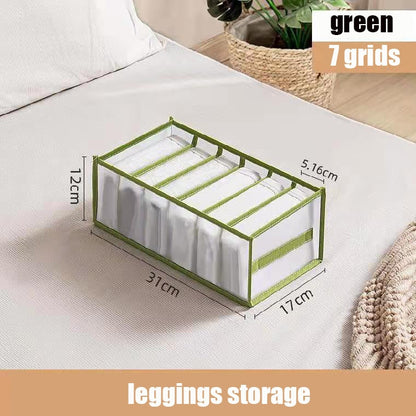 eybag Wardrobe organizer Jeans storage boxes Closet Organizer Foldable Underwear Organizers Pants Storage Dividers Drawer Organizer