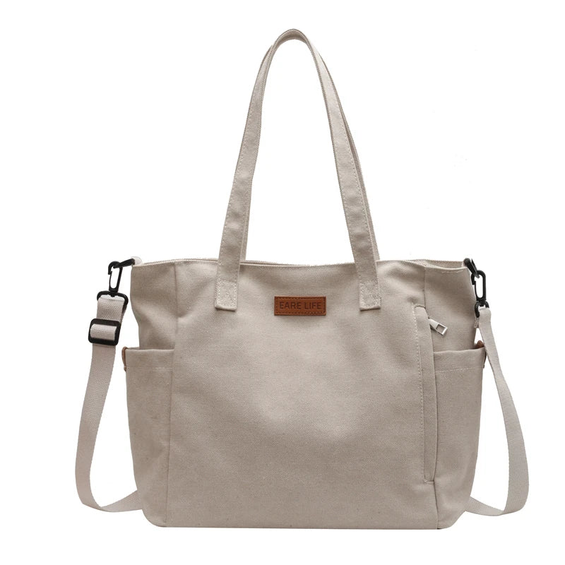 Sophisticated Canvas Tote for a Modern Minimalist Look