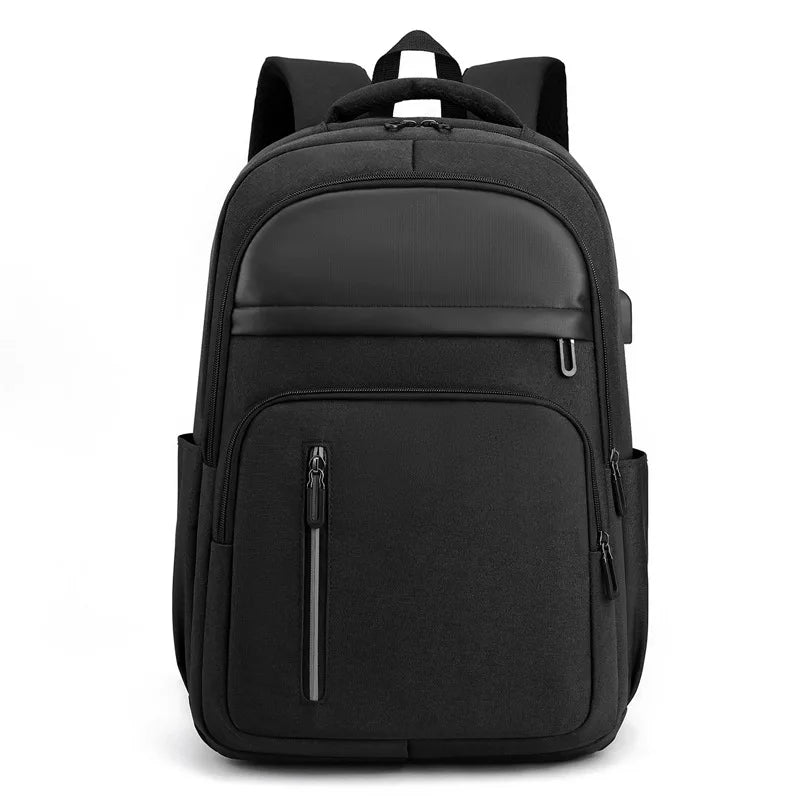 eybag Men Backpack 15.6 inch Laptop Backpack Waterproof USB Charging School Bags Large Capacity Business Travel Bag