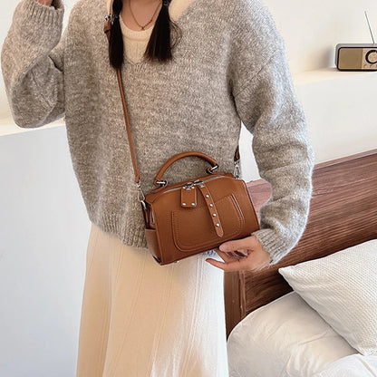 eybag Vintage Women's Bags Leather Designer Handbag Fashion Small Flap Purses Female Crossbody Shoulder Bags For Women Luxury Bag