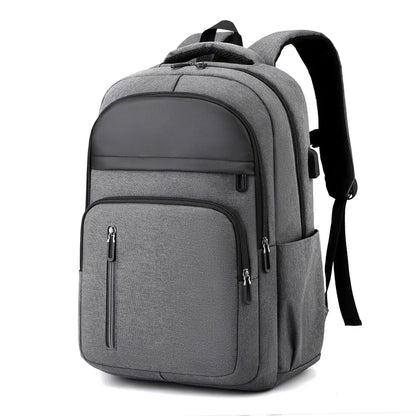 eybag Men Backpack 15.6 inch Laptop Backpack Waterproof USB Charging School Bags Large Capacity Business Travel Bag