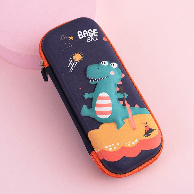 eybag Pencil Case Kawaii School Pencil Cases Stationery Estuche 3D Space Pen Case Unicorn School Supplies Trousse Scolaire Pencil Box