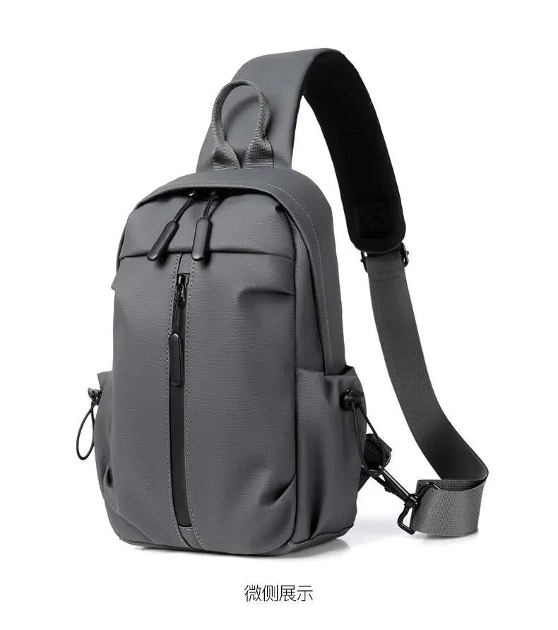 eybag New Chest Bag Men's Diagonal Cross Bag Casual Fashion Shoulder Bag Multifunctional Backpack