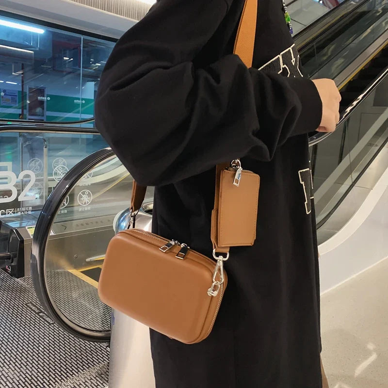 eybag Newest Fashionable Big Size Space Shoulder Strap Party Girls Women Men Crossbody PU Bags With Large Pockets For Shopping