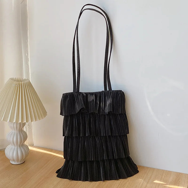 eybag Shopper Bags For Women Trend 2024 Cross Body Tote Tassels Bucket Women's Shoulder Bag Korean Popular Luxury Designer Woman