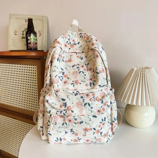 eybag New High Quality Women's Backpack Fashion Printed Popular Backpack 2024 Lightweight and Large Capacity Student Backpack