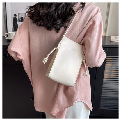 eybag Fashion Versatile Crossbody Bag New Ins Simple Soft Leather Shoulder Bag Women Light Zero Wallet Mobile Bag