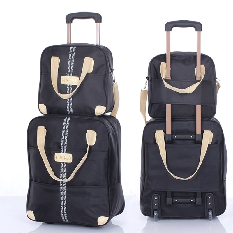 Lkblock Fashion Women Trolley Bag Luggage Bag Set Waterproof Suitcase Travel Trolley Bag With Wheels Luggage Set Suitcase Bag