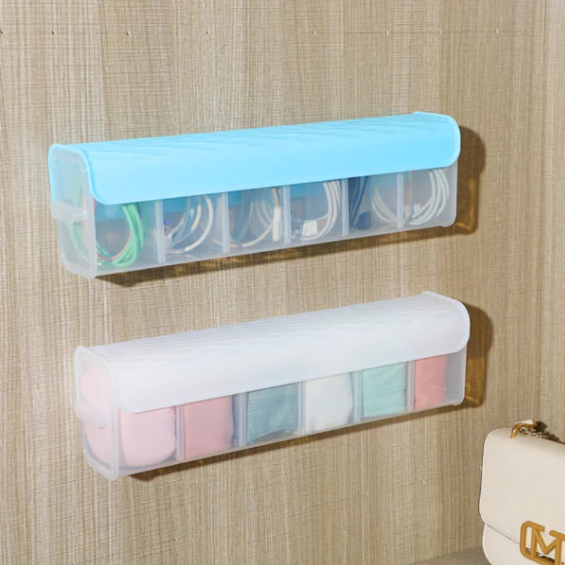 eybag Wall Mounted Underwear Storage Box Organizer For Underwear Bra Socks Ties Storage Organizer Cabinets Drawers Divider Wardrobe