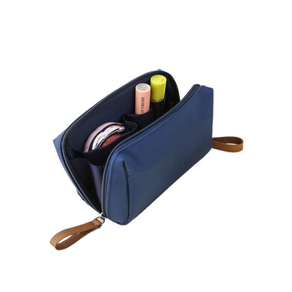 eybag 1 pc Solid Cosmetic Bag Korean Style Women Makeup Bag Pouch Toiletry Bag Waterproof Makeup Organizer Case necessaire