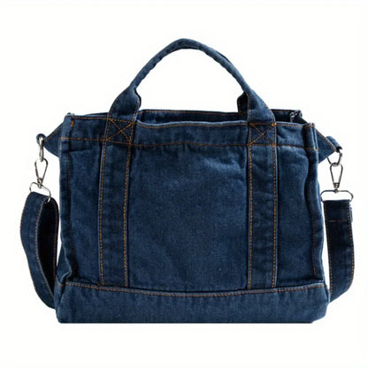 eybag Compact Denim Square Bag – Sleek and Portable