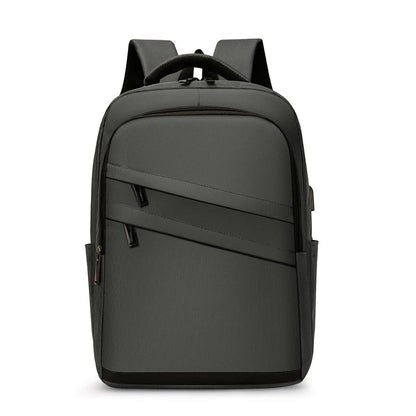 eybag New Style Daily Male Men Bags Backpack School Big Space Popular Large Students Fashionable Pockets Multi-Zipper Working