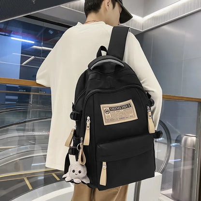 eybag new large capacity backpack male and female students the same leisure travel computer backpack