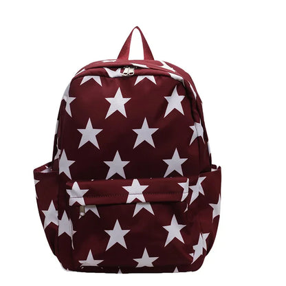 eybag Large Capacity Stars Backpacks American Style School Bags Strong And Stain-resistant Leisure And Travel Bags Child's Book Bags