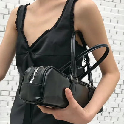 eybag PU Leather Shoulder Bags for Women 2024  Trend Designer Underarm Bag Female Handbag and Purses Solid Color  Bolsa Feminina