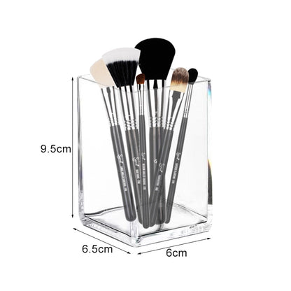 eybag Acrylic Organizer for Cosmetics Transparent Eyebrow Pencil Brush Holder Makeup Organizer Boxes Brush Containers Storage Box