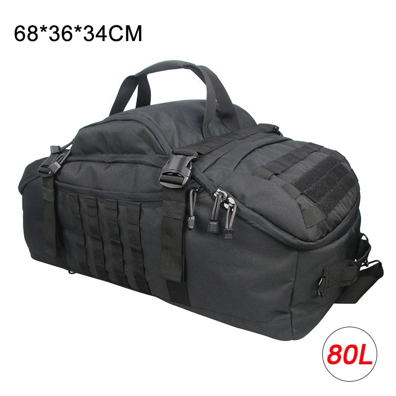 eybag 40L 60L 80L Men Army Sport Gym Bag Military Tactical Waterproof Backpack Molle Camping Backpacks Sports Travel Bags