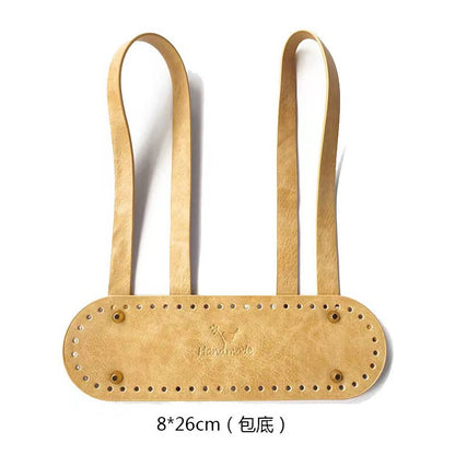 eybag 7pc Set Handmade Bag Bottom Flap Cover Hardware For Bags DIY HandBag Shloulder Straps For Knitting Bags Handbag Crossbody Bags