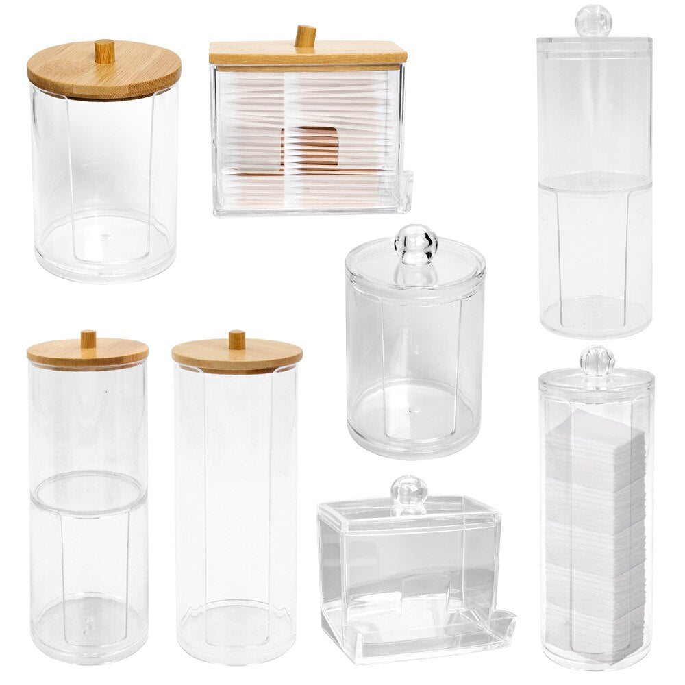 eybag Acrylic Organizer for Cosmetics Transparent Eyebrow Pencil Brush Holder Makeup Organizer Boxes Brush Containers Storage Box