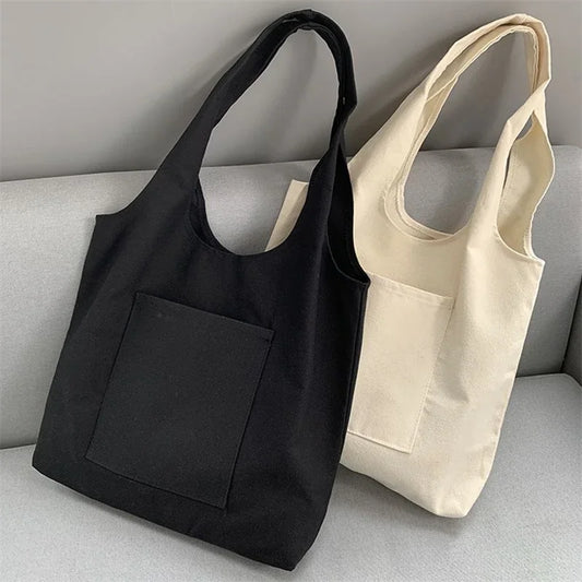 eybag Minimalist Pocket Front Shopper Bag - Women Tote Bags