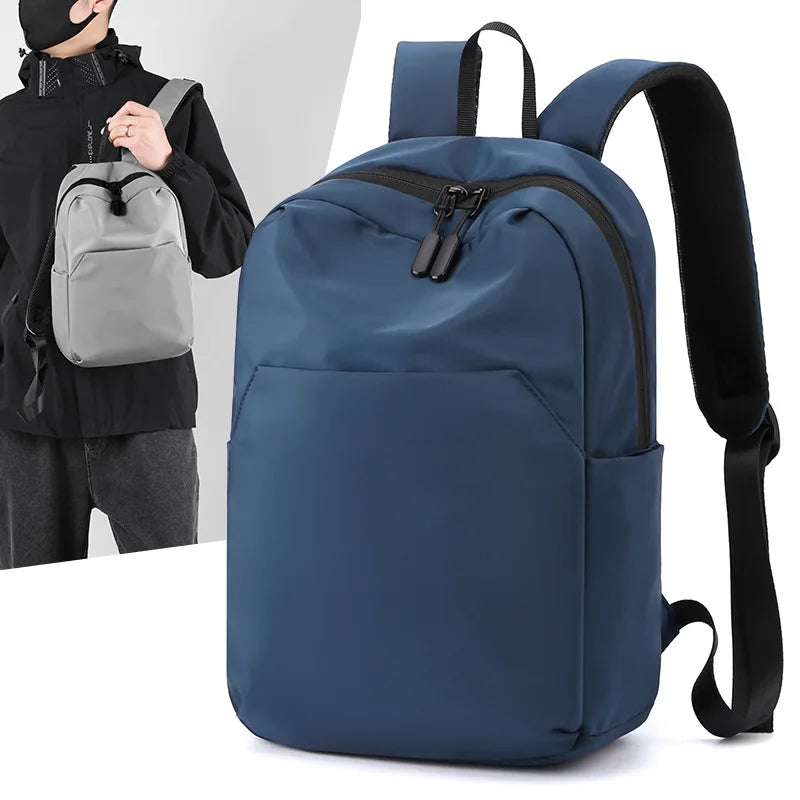 eybag Backpack Male Mini Lightweight Student Schoolbag Sports Short Trip Large Capacity Ladies Solid Color Small Backpack