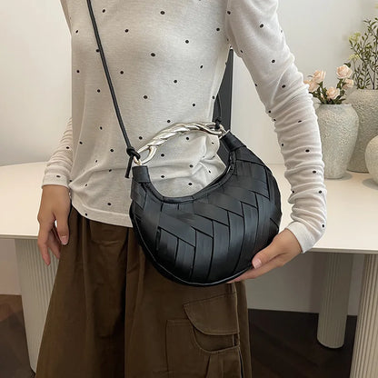 eybag Trendy Design Woven Hobos Bag Shoulder Crossbody Bags for Women Handbags and Purses 2024 New Trendy Design Messenger Bag