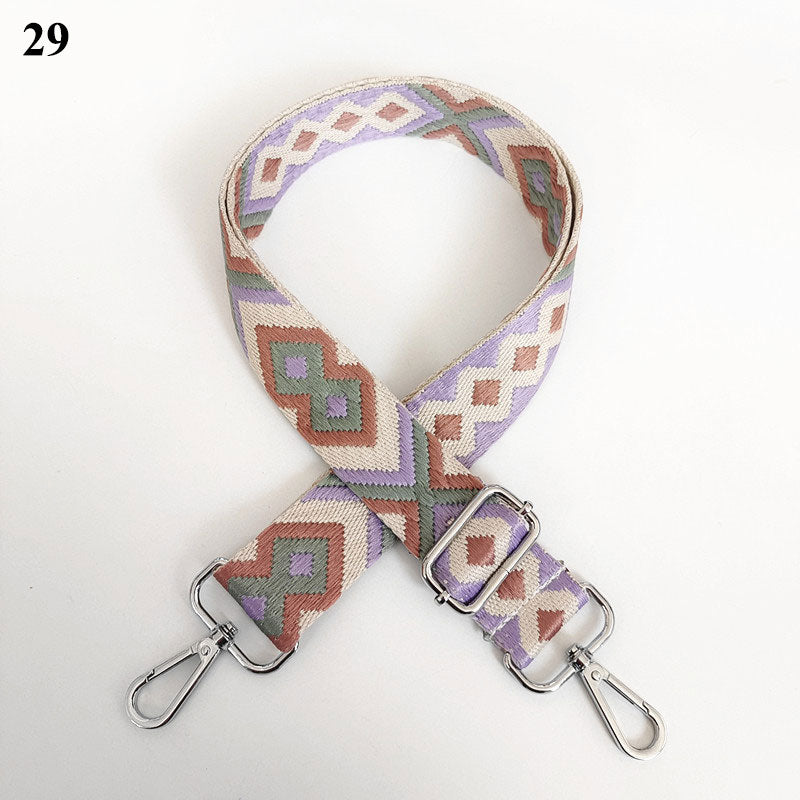 eybag 130cm Ethnic Style Bag Belt Bag Handle Bag Strap For Women Removable Adjustable DIY Shoulder Handbag Accessories Bag Straps