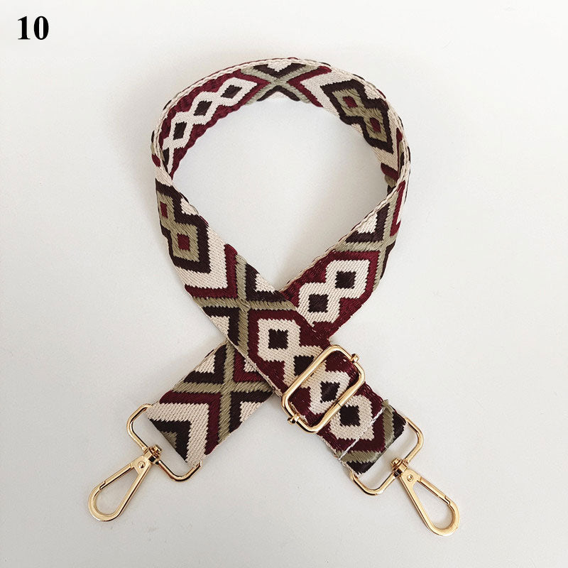 eybag 130cm Ethnic Style Bag Belt Bag Handle Bag Strap For Women Removable Adjustable DIY Shoulder Handbag Accessories Bag Straps